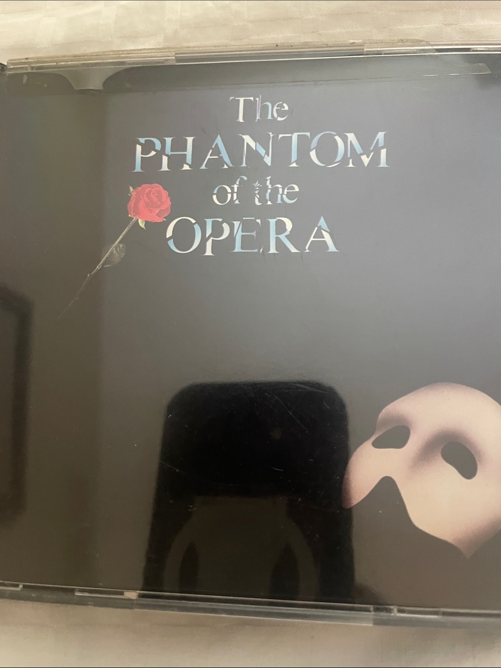 The Phantom of the Opera CD — Iconic Mask & Rose Design